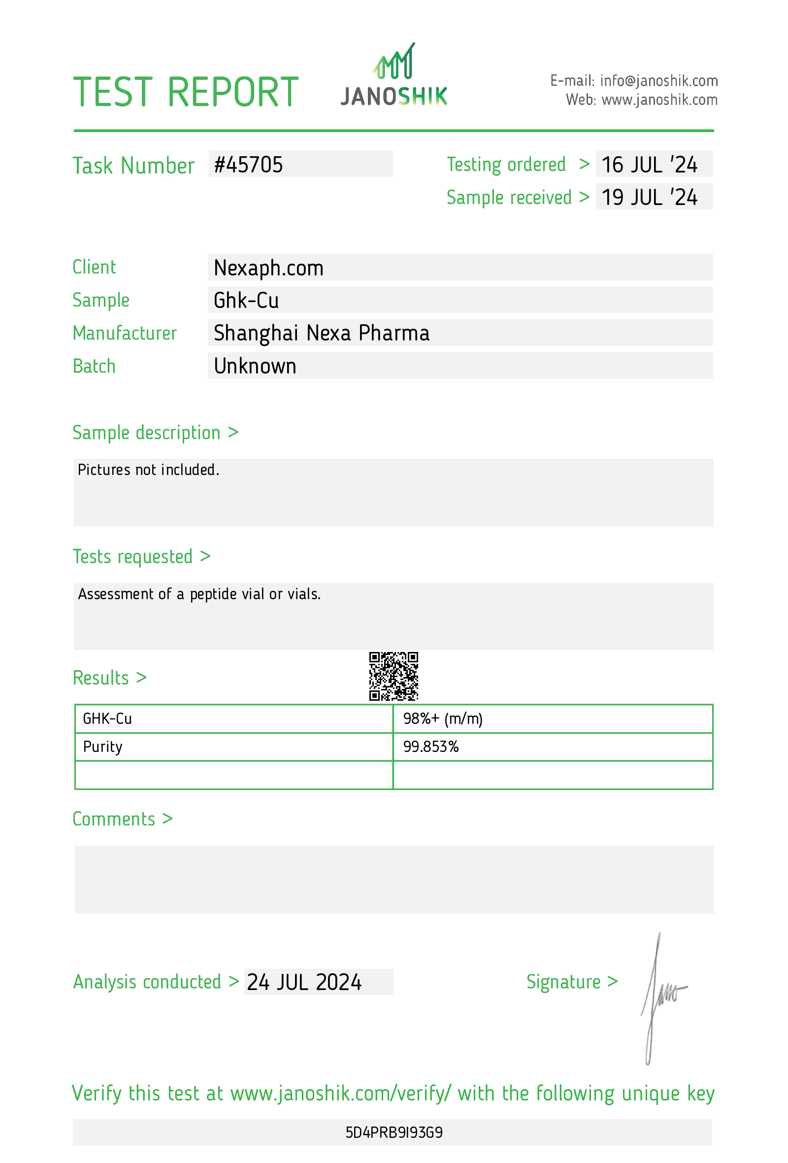 GHK-cu Cosmetic/Topical 5x 1g Ampules
